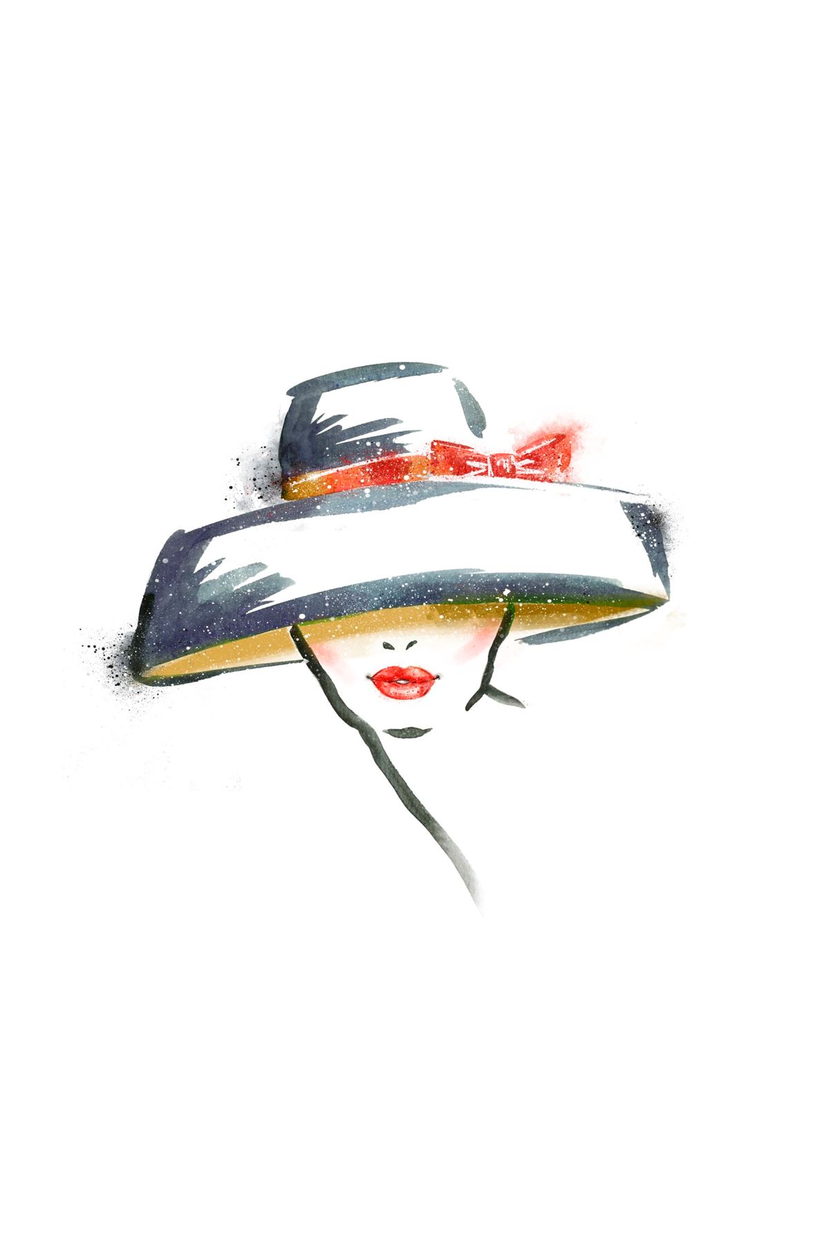 Şapkalı Kadın