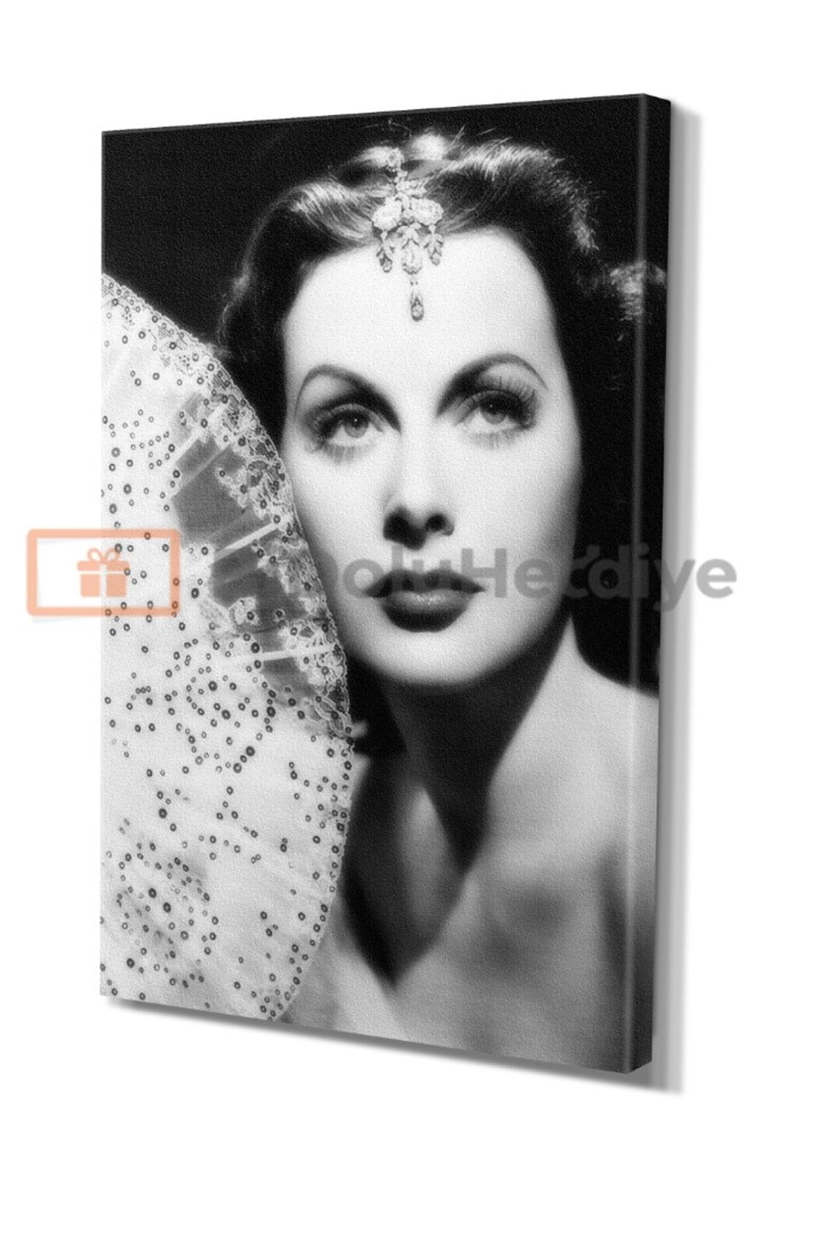 Hedy Lamarr Kanvas Tablo