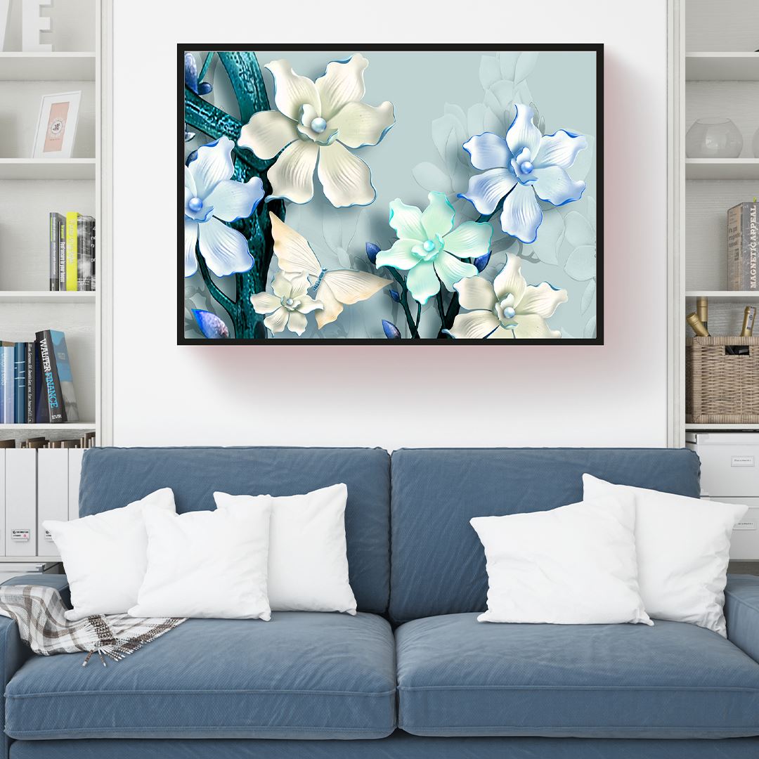Beautiful and Butterfly Canvas 