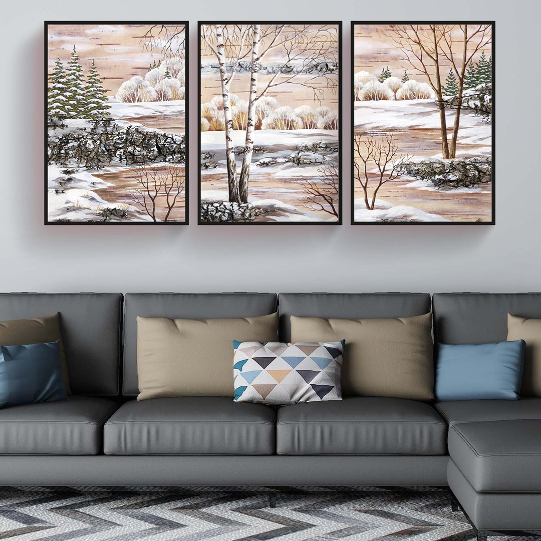 Winter Canvas Set