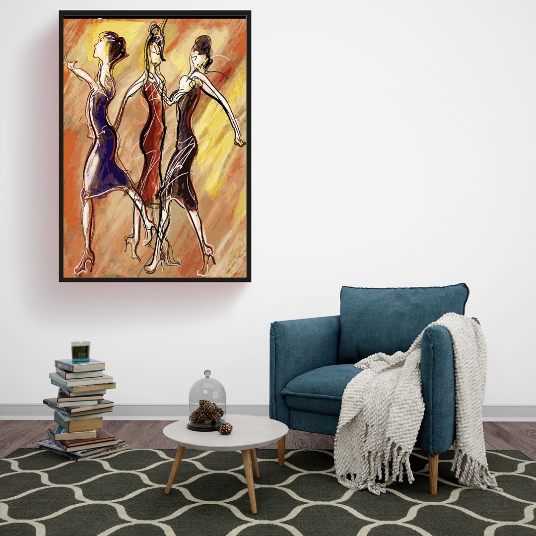 Three Woman Canvas