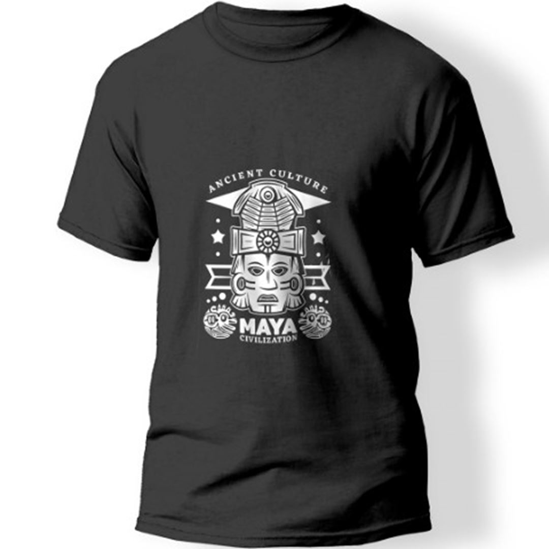 Maya Baskılı T-Shirt  