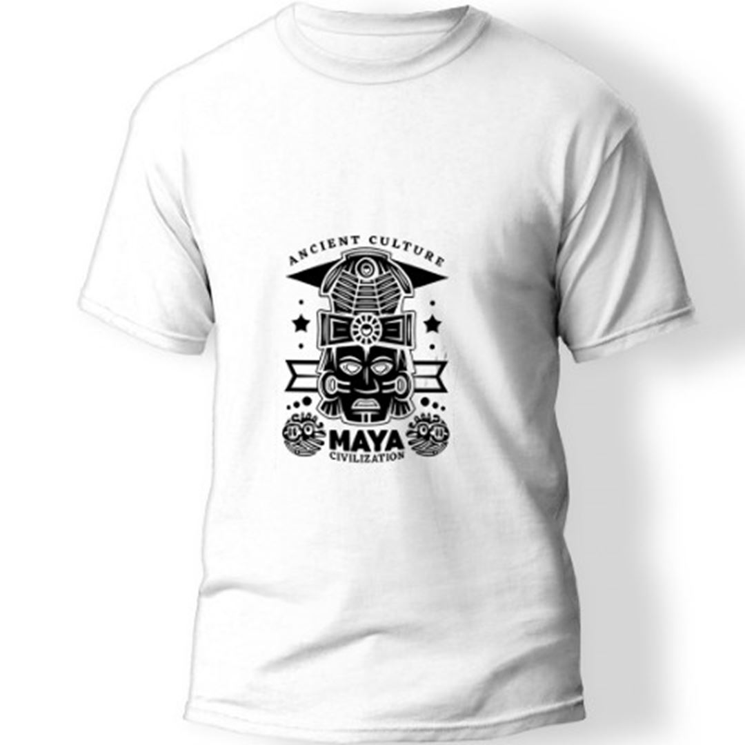 Maya Baskılı T-Shirt  