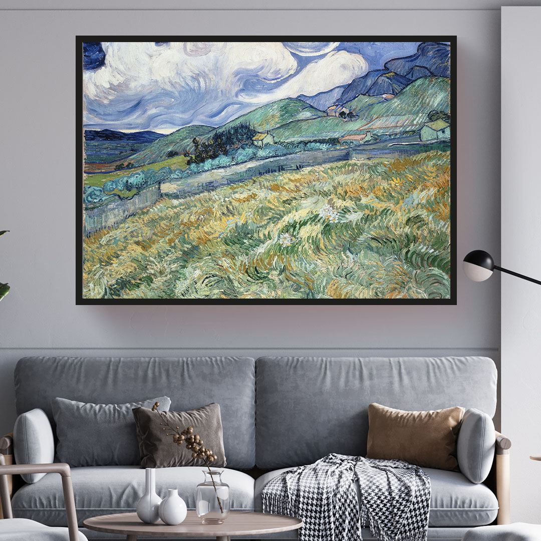 Van Gogh Dağlar Kanvas Tablo 