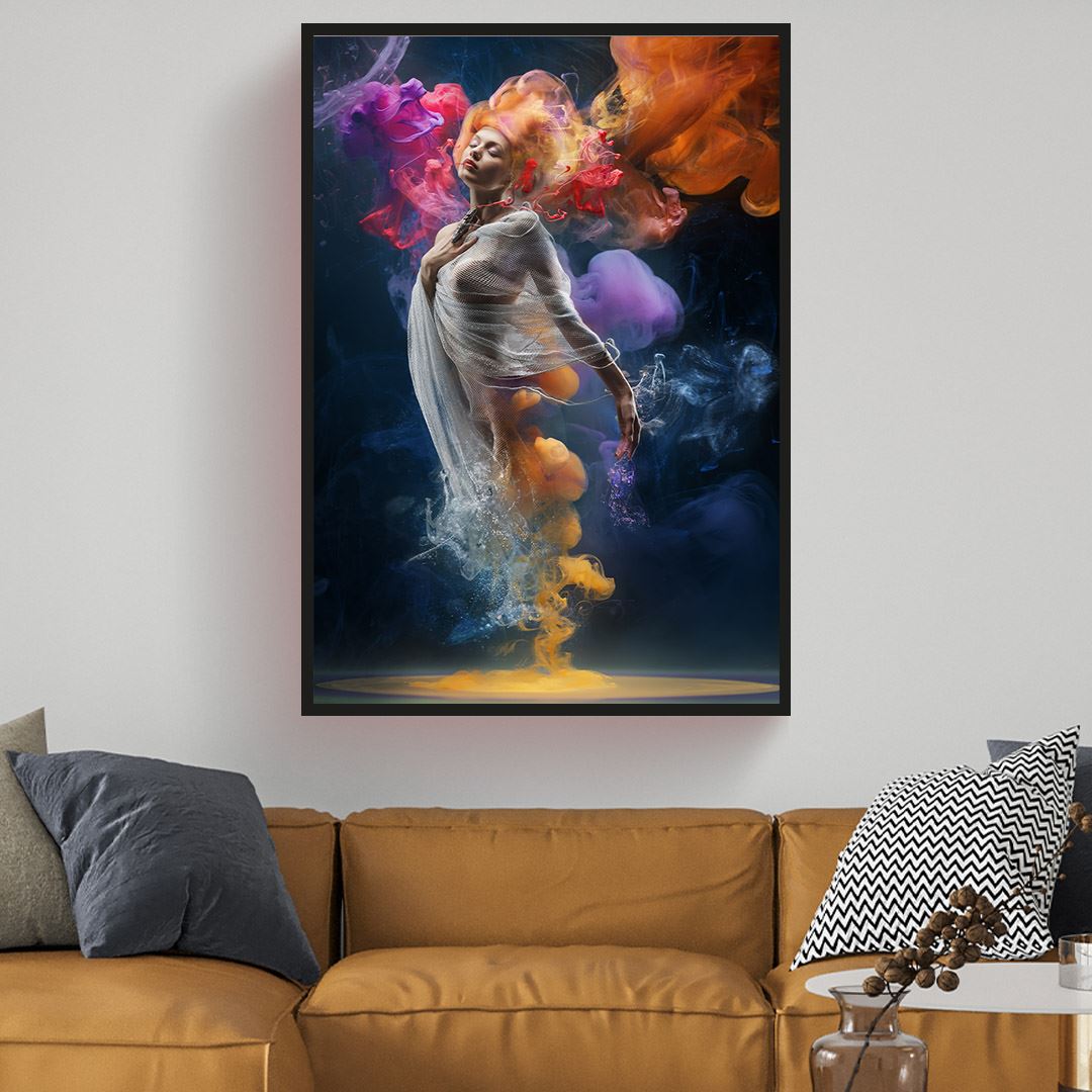 Fantasy Dancer Woman Canvas