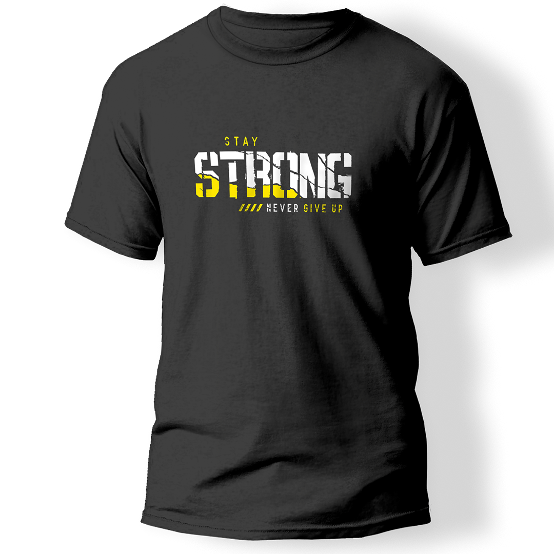 Strong Baskılı T-Shirt