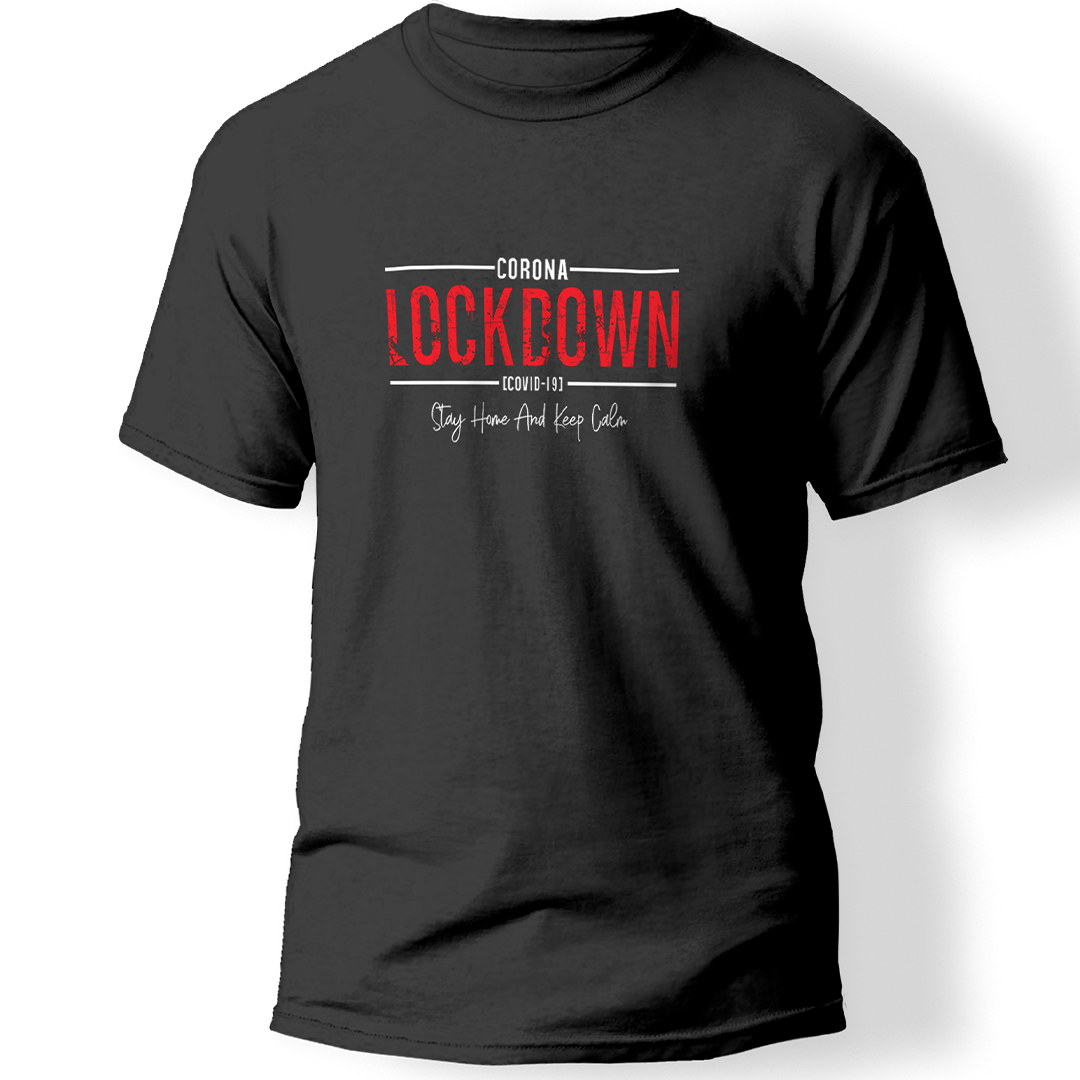Luckdown Baskılı T-Shirt