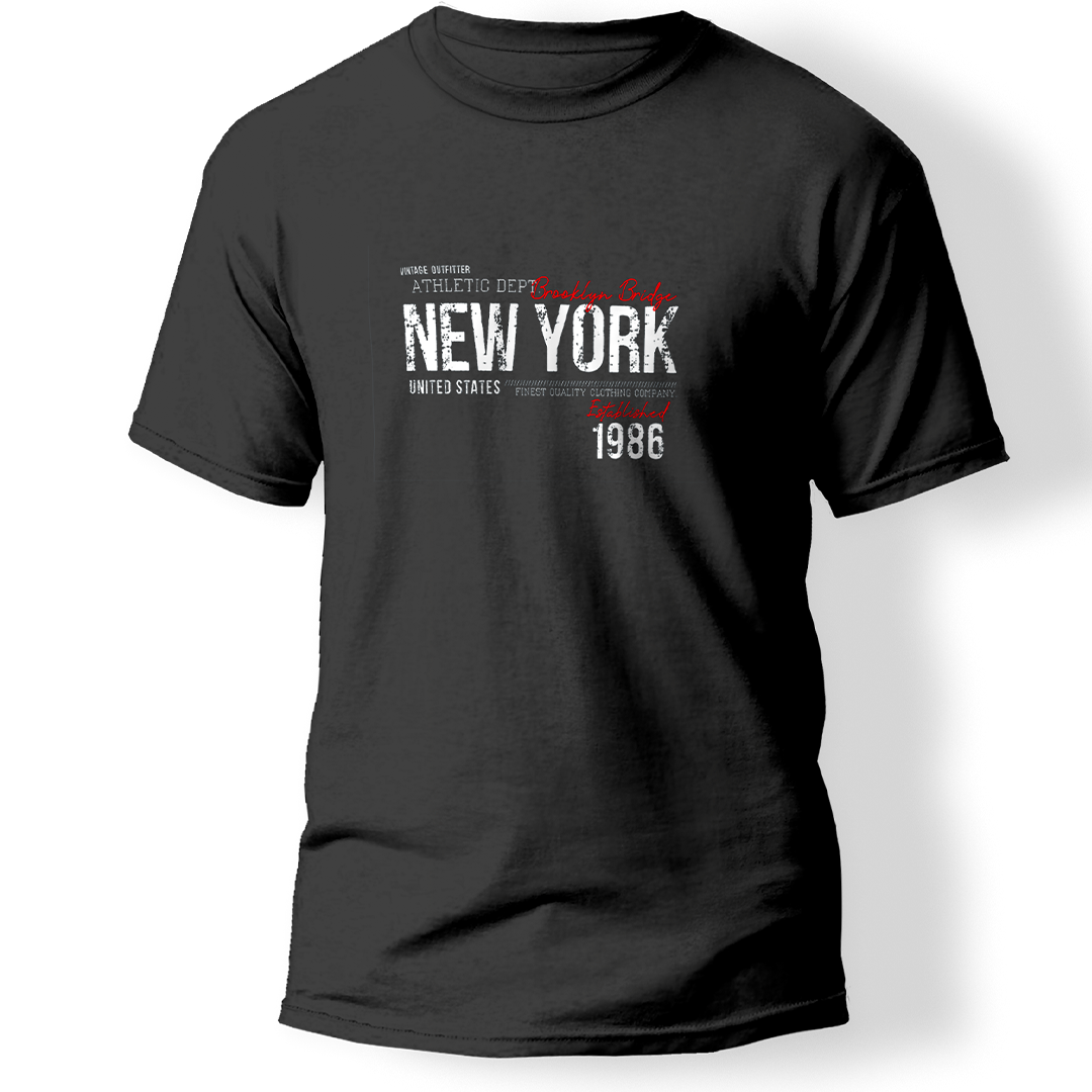 Newyork Baskılı T-Shirt