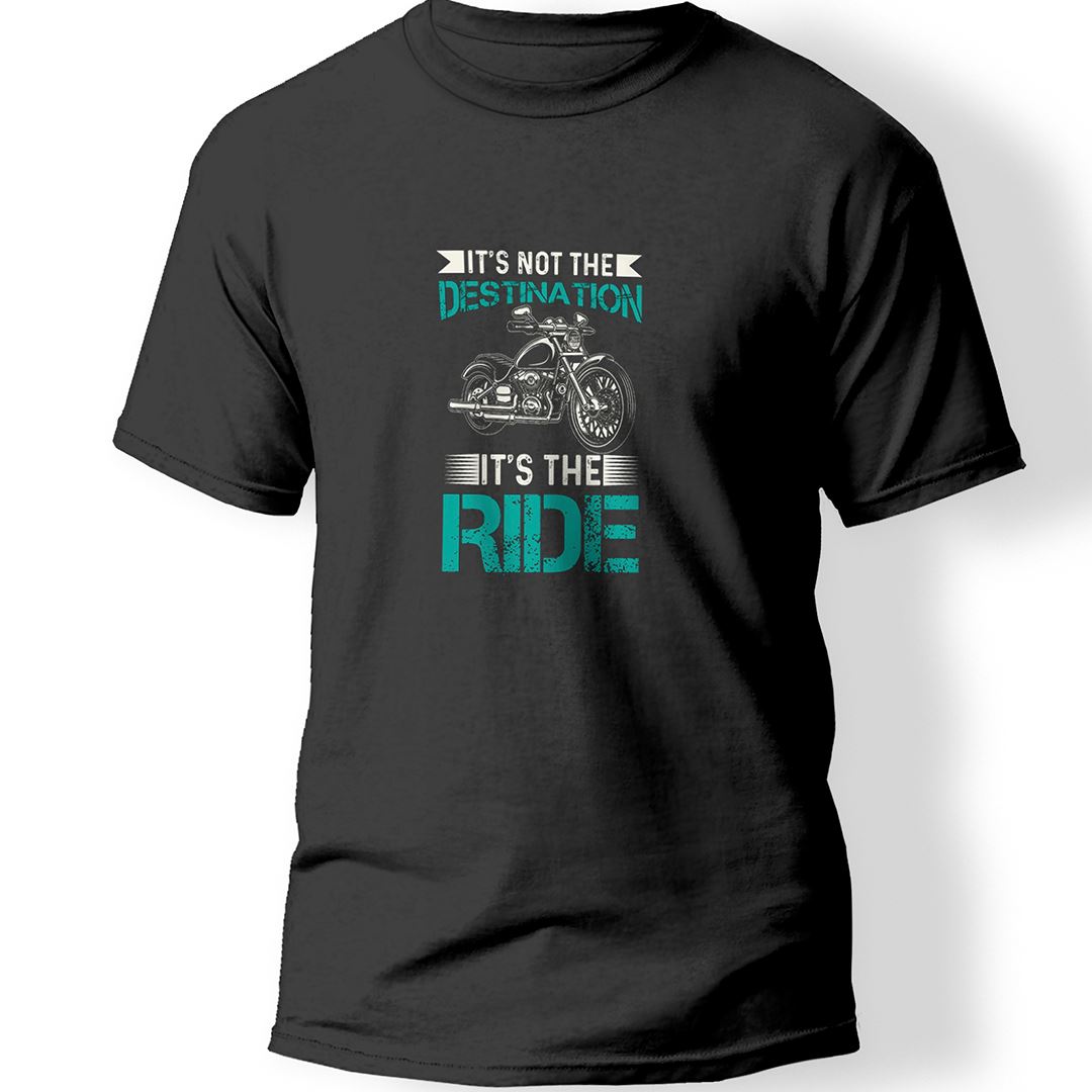 It's The Ride Baskılı T-Shirt