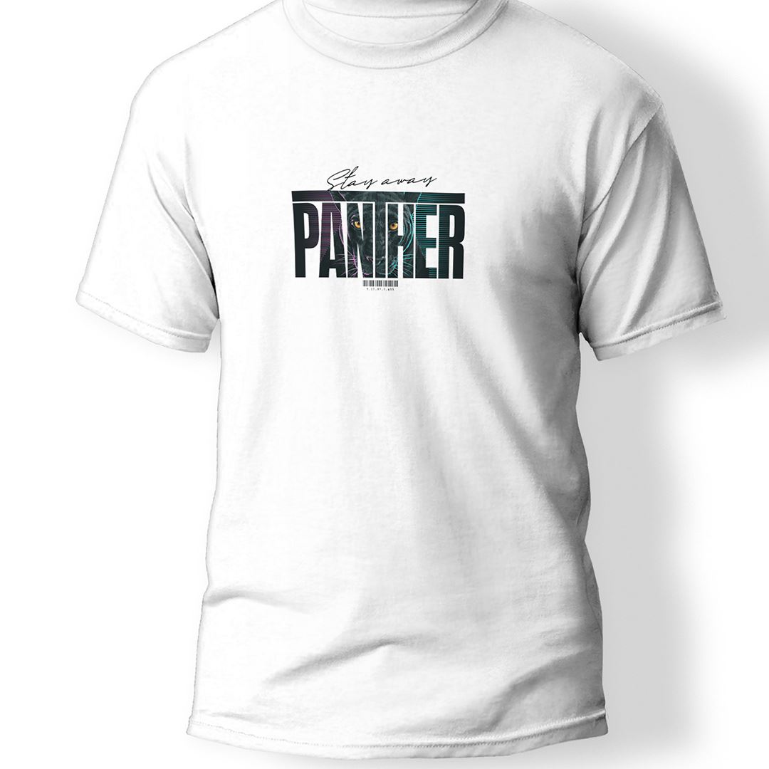 Panther Baskılı T-Shirt