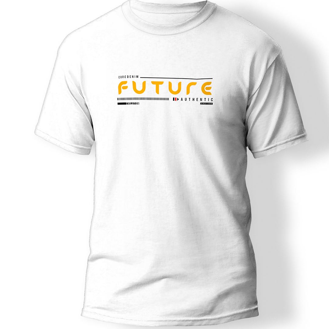 Future Baskılı T-Shirt