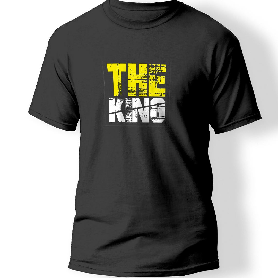 The King Baskılı T-Shirt 
