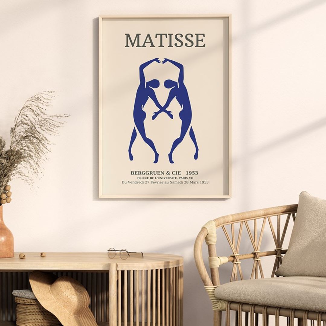 Matisse Berggruen & Cie 1953 Poster