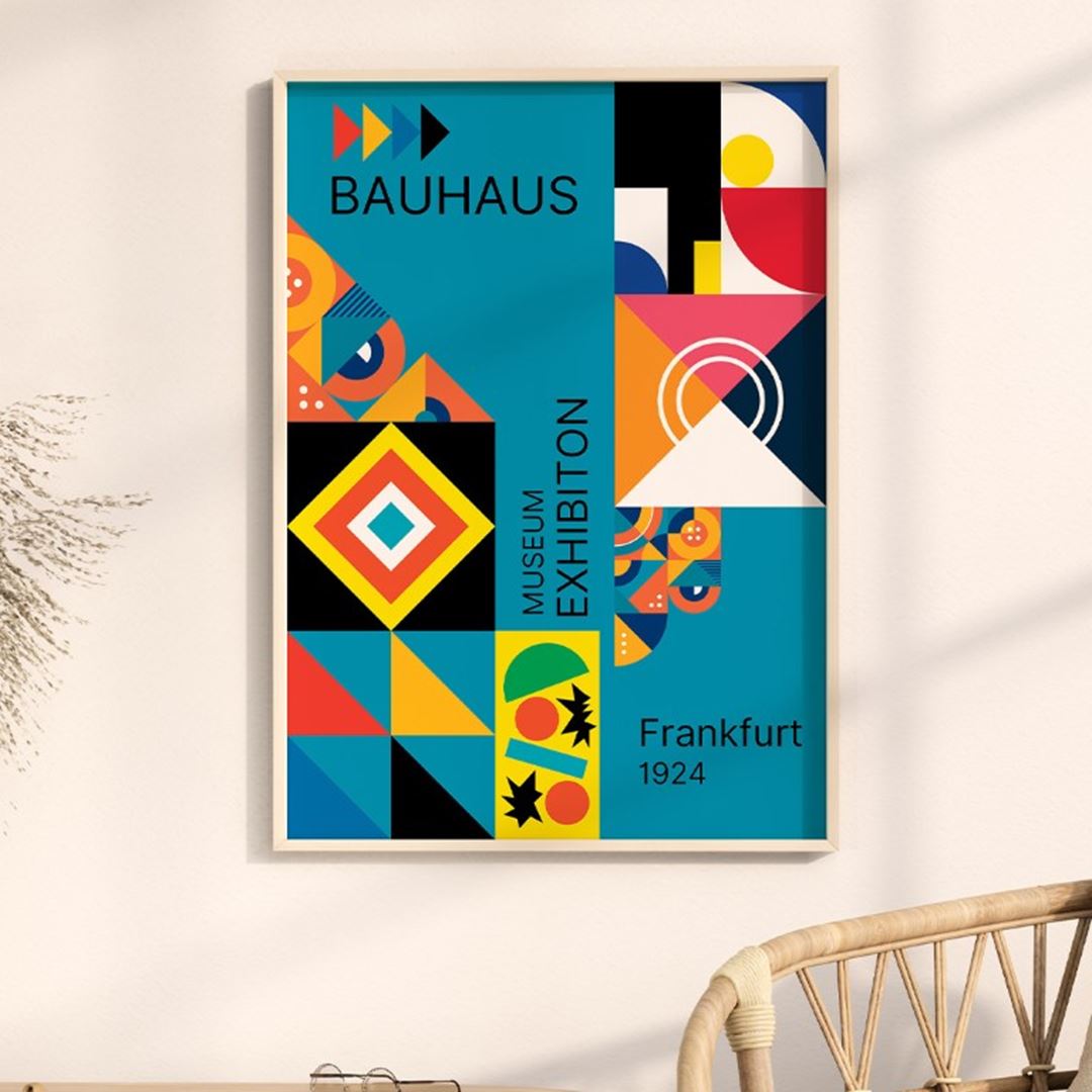 Bauhaus Series No:5 Poster