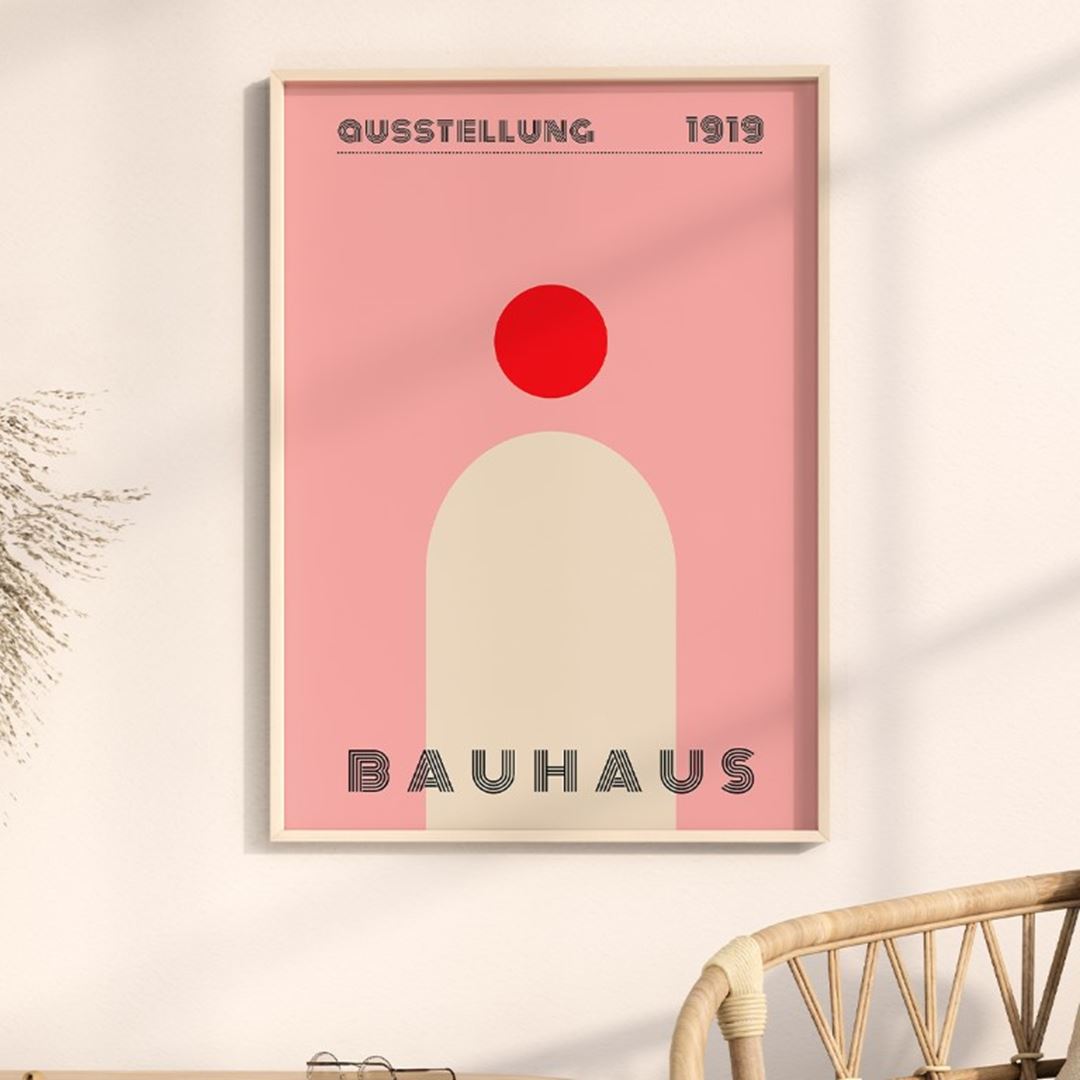 Bauhaus Series No:8 Poster