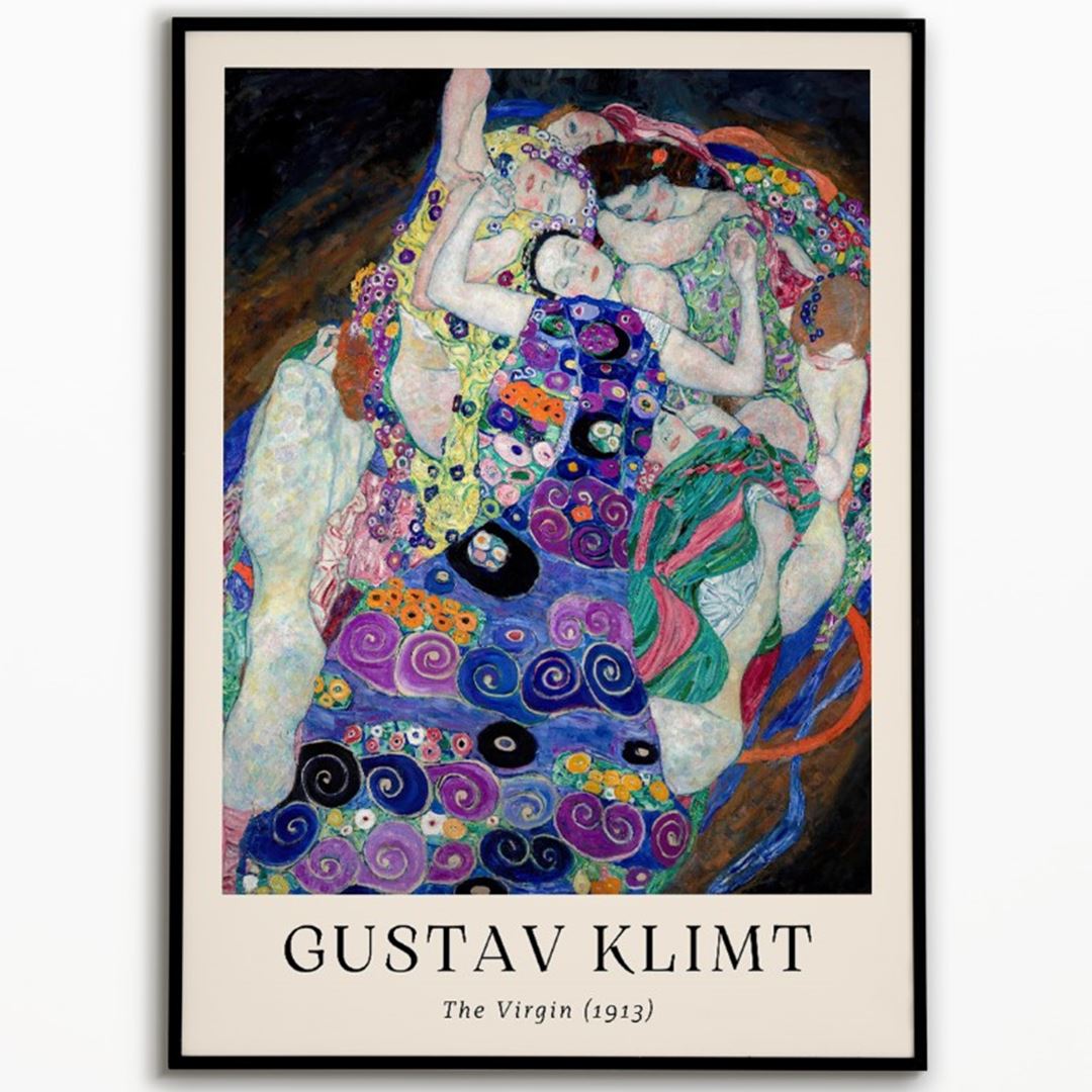 Gustav Klimt "The Virgin" 1913 Poster