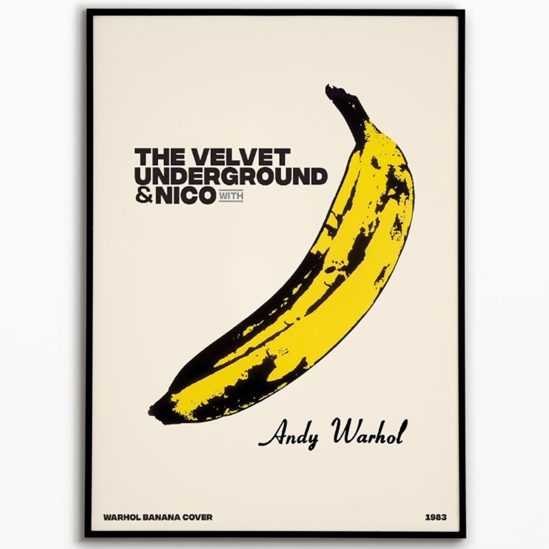 Andy Warhol "Banana Cover" Poster