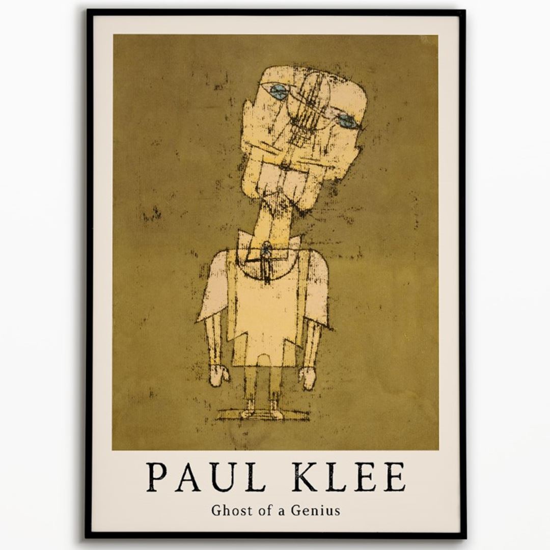 Paul Klee "Ghost of a Genius" Poster 