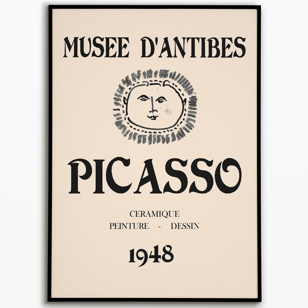 Pablo Picasso "Ceramique Peinture - Dessin" 1948 Poster 