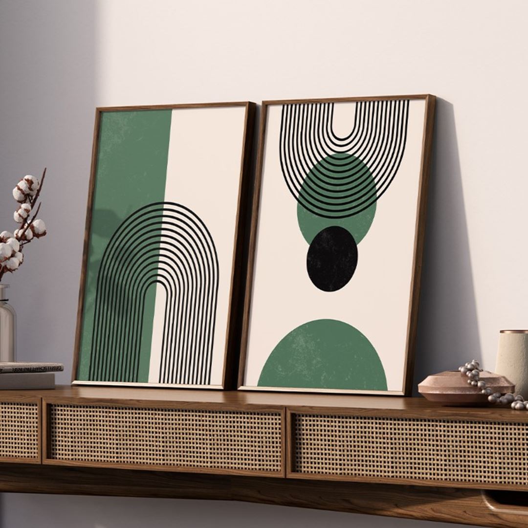Abstract Poster Set
