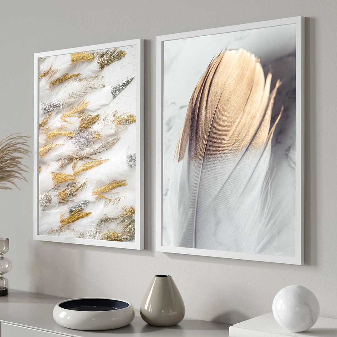 Feather Poster Set