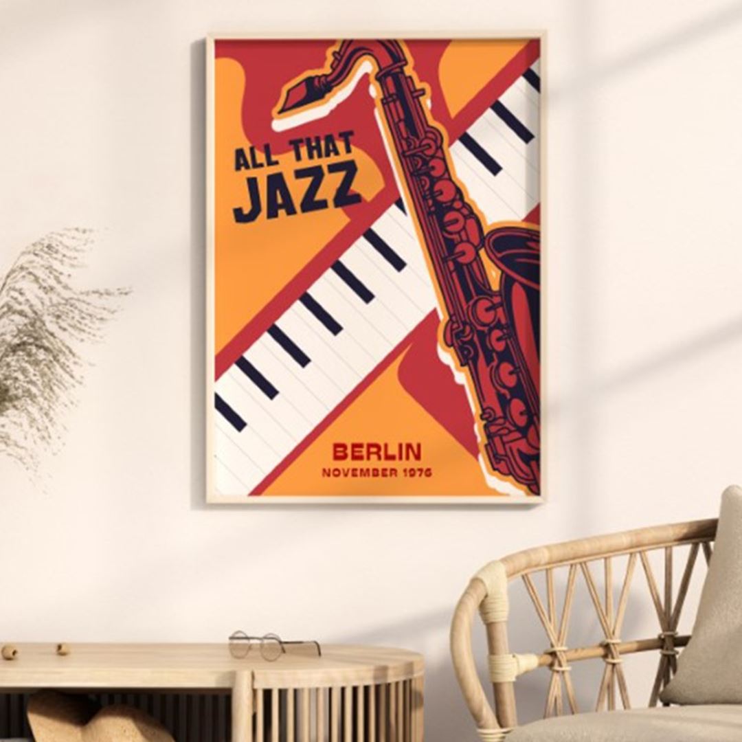 Jazz Berlin 1976 Poster