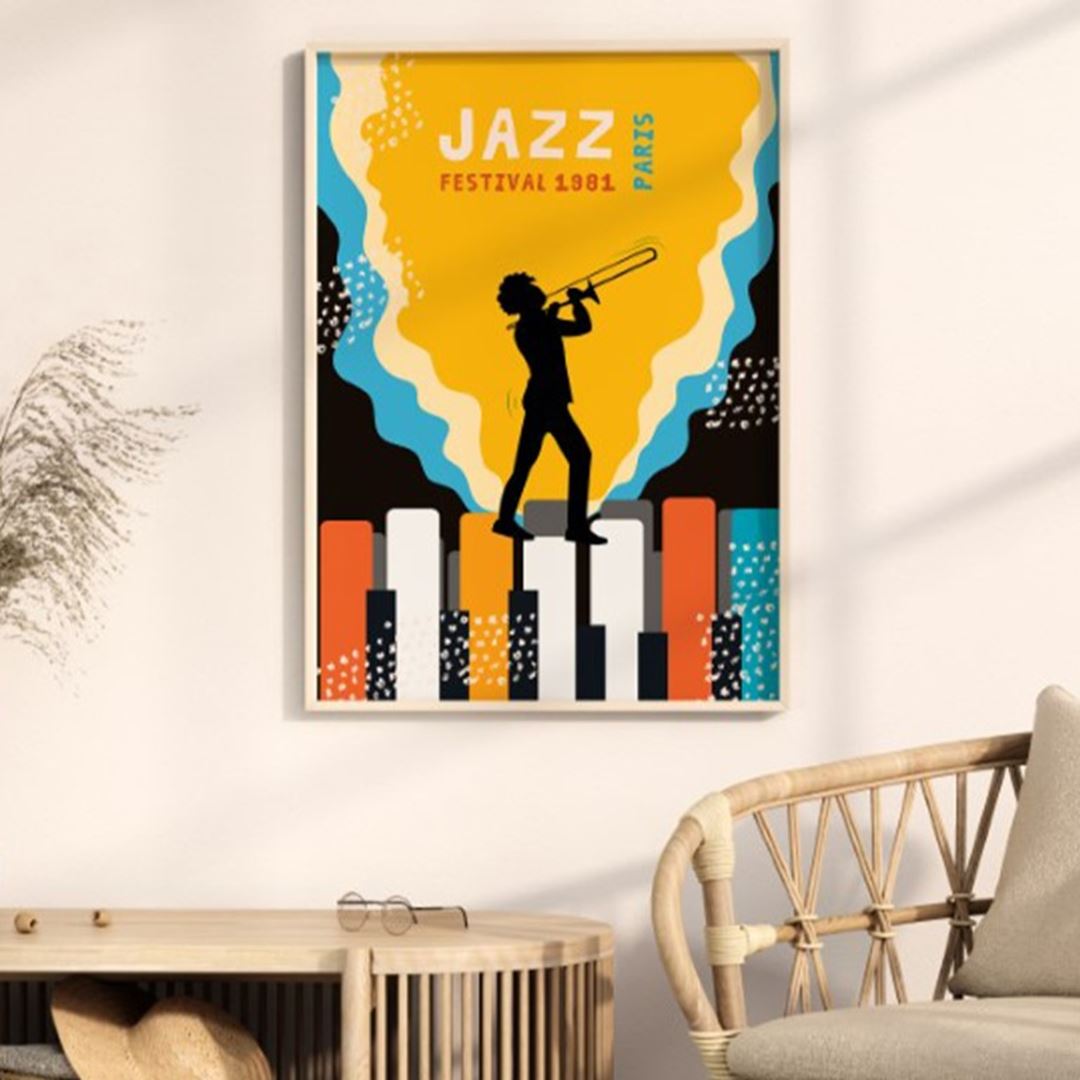 Jazz Paris 1981 Poster