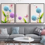Soft Flower Canvas Set