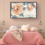 Modern Large Floral's Canvas