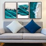 Blue Ocean Canvas Set