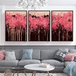 Sweet Pink Tree's Canvas Set