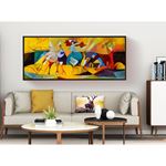 Artwork Painting By Picasso Panaromic Canvas
