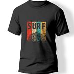 Surf Baskılı T-Shirt 