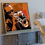Jazz Music Series Canvas