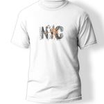 NYC Basketball Baskılı T-Shirt