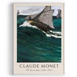 Cladue Monet "The Green Wave" 1866 - 1867 Poster