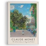 Cladue Monet "The Artist's House at Argentauil" 1873 Poster