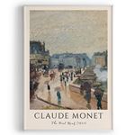 Cladue Monet "The Pont Neuf" 1871 Poster 