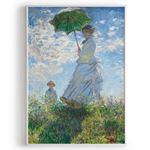Cladue Monet "Woman with A Parasol" Poster 