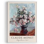 Cladue Monet "Chrysanthemums"  1882 Poster 