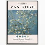 Van Gogh "Almond Blossom, March 1890" Poster
