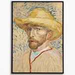 Van Gogh "Self-Portrait in Pink" Poster  