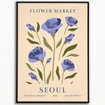 Flower Market Seoul Poster
